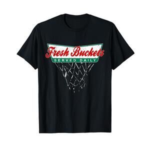 Basketball Player Fresh Bucket Daily T-Shirt